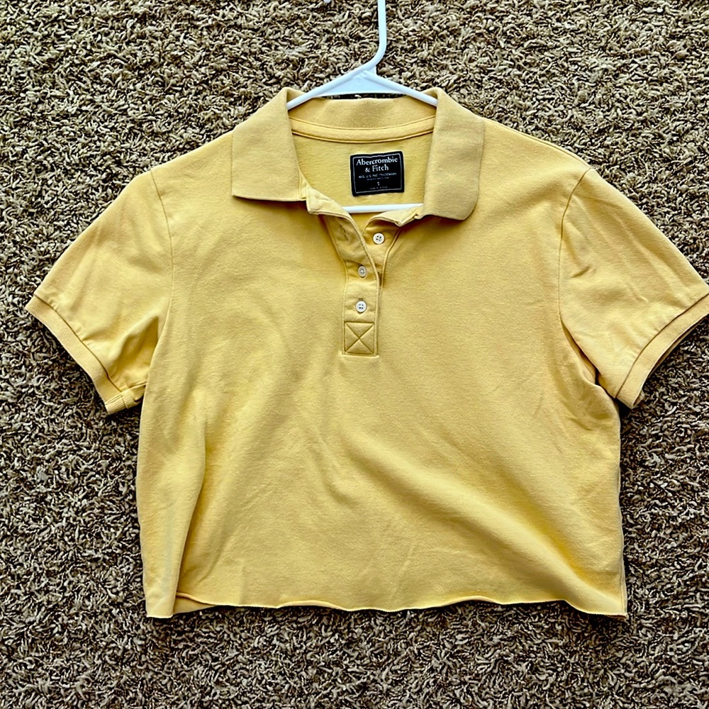 Cropped Polo Shirt